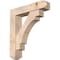 Ekena Millwork Merced Craftsman Smooth Bracket w/ Offset Brace, Douglas Fir, 7 1/2"W x 34"D x 38"H BKT0806X34X38MRC04SDF - alternate 1